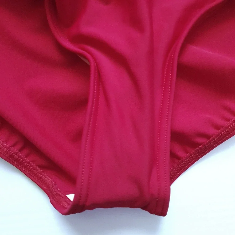 Miraclesuit Madrid Grenadine Red Slimming One Piece Swimsuit Women sz 16 NWT